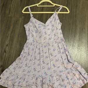 Hollister Lavender Floral Top